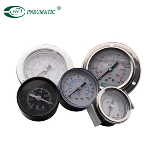 Accurate Durable Stainless Steel Air Pressure Gauge For FRL