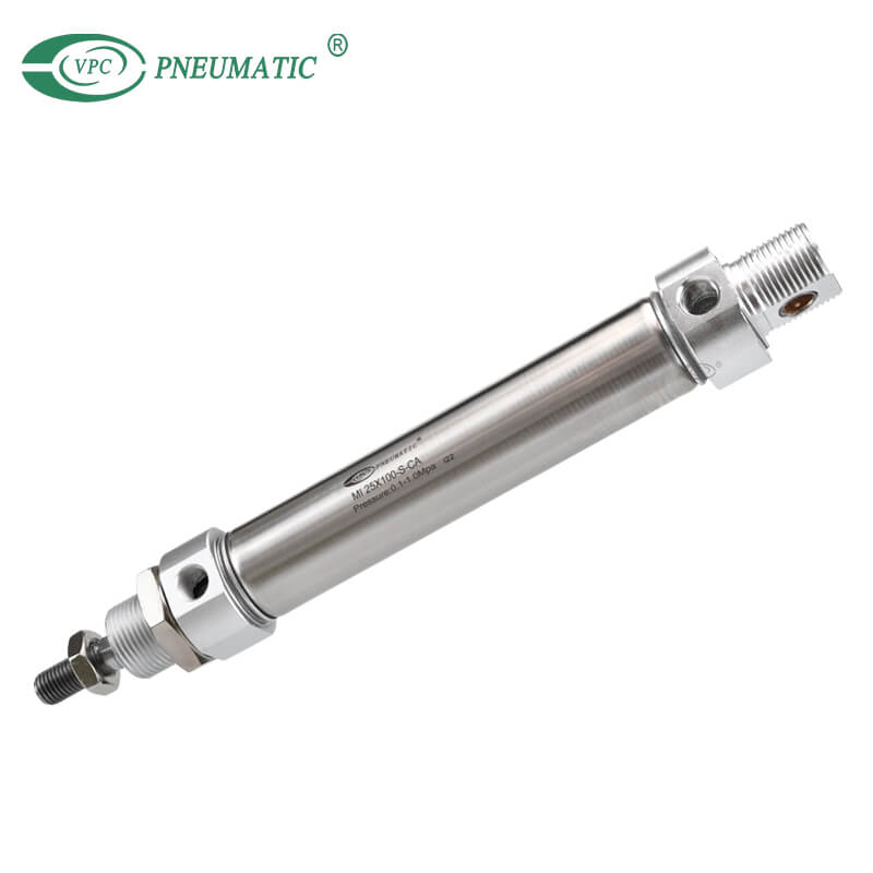 MI Series Stainless Steel Mini Cylinder European Standards Small Bore