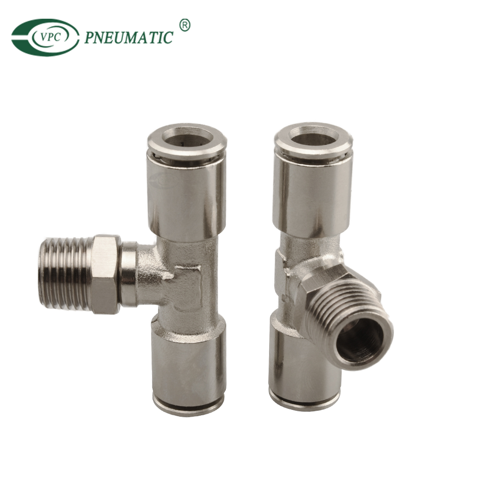 Stainless Steel Male Connector Pneumatic One Touch in Quick Connect Air