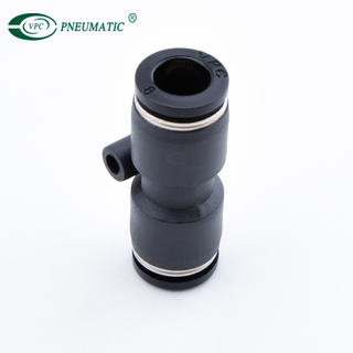 VPU Plastic Straight Union Fitting