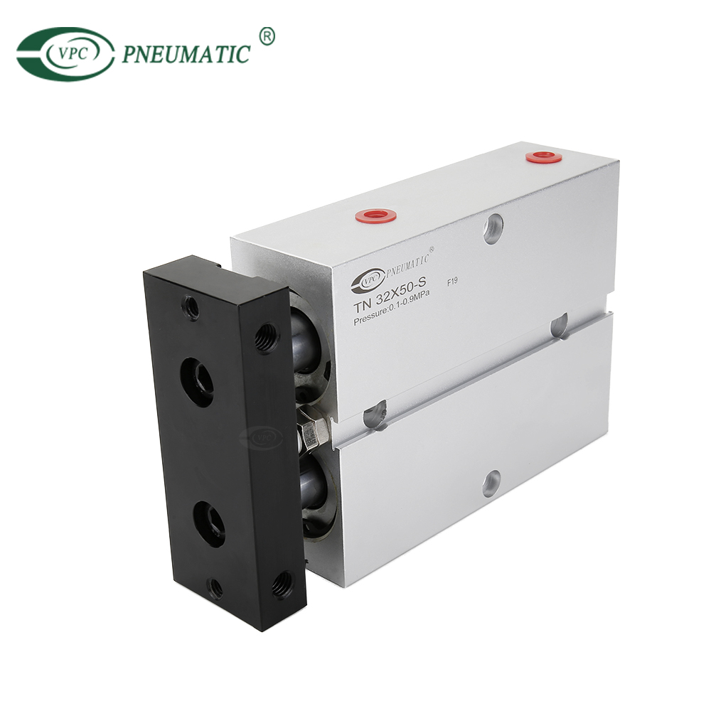 TN Series Double-shaft Cylinder - Buy Pneumatic Cylinder, Double Acting ...