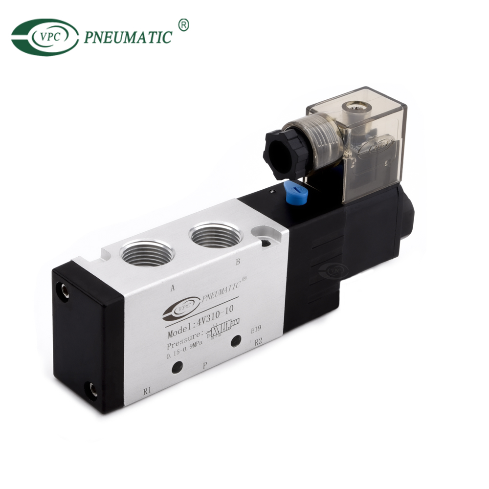 4V Series 2 Position 5 Port Single Control Solenoid Valve