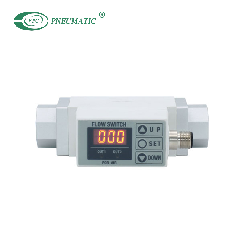 PF2A Series Digital Flow Switch For Air, Integrated type